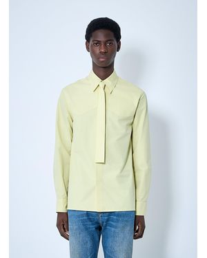 Jil Sander Classic Shirt With Tie - White