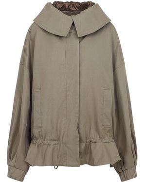 Dries Van Noten Villas Cotton Jacket - Green