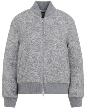 Peserico Bouclè Bomber - Gray