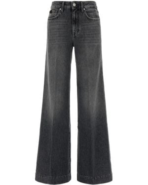 Jacob Cohen Pant 5Pkt Wide Legpalazzo High Risejackie - Black