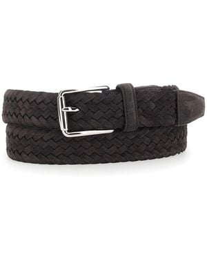Tod's Belt Suede - Black