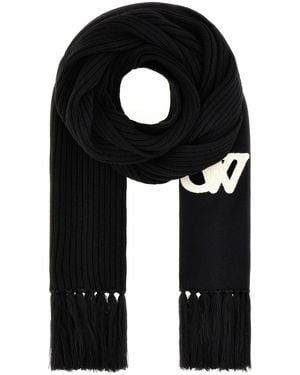 Off-White c/o Virgil Abloh Off Accessories Scarves & Shawls - Black