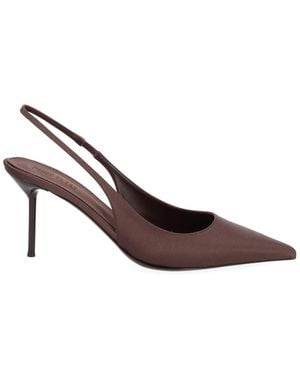 Paris Texas Slingback Pumps - Brown