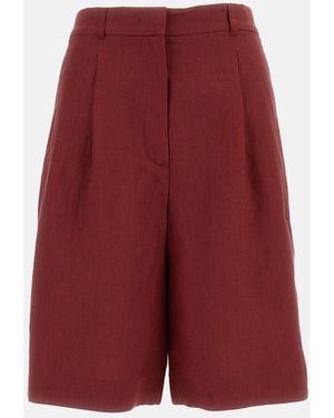 Max Mara Caravan Bermuda - Red