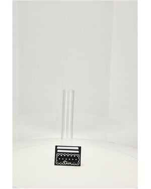Dior Dior Card Holder Polkadior - White