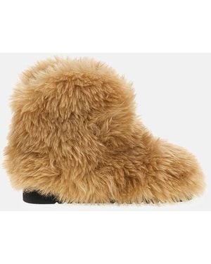 Stand Studio Maisie Faux Fur Snow Boots - Natural