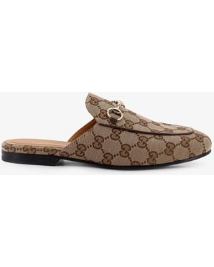GUCCI｜MULES (749908 KHN80 9769) Women's Horsebit mule in GG Supreme | GUCCI® US