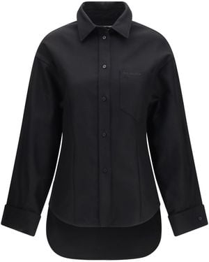 Balenciaga Classic Long-Sleeved Shirt - Black