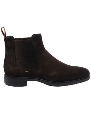 Santoni Easy Booties - Black