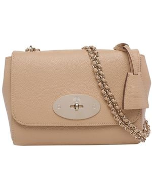 Mulberry Lily Small Grain Crossbody Bag - Natural