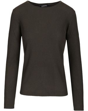 Max Mara Long-Sleeved Sweater - Black