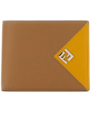 Fendi Leather Wallet - Brown