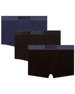 DIESEL 3-Pack Boxer Shorts "Damien" - Black