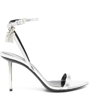 Tom Ford 90 Mm Sandals - White