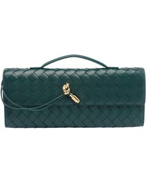 Bottega Veneta Andiamo Clutch - Green