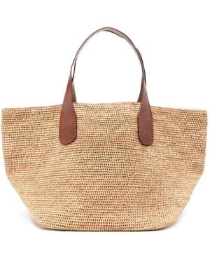 IBELIV Tokyo Ii Raffia Bag - Natural