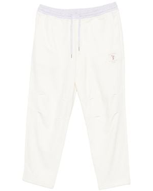 Brunello Cucinelli Cotton Blend Sweatpants - White
