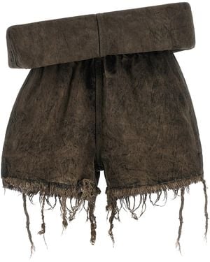 Rick Owens 'Crater' Shorts - Black