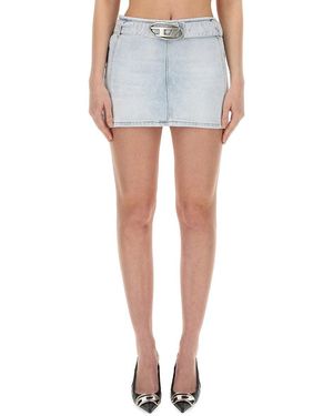 DIESEL "De-Flip-S" Skirt - Blue