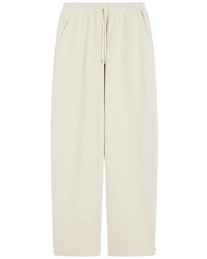 Sportmax Soft, Lightweight Fleece Pants - White