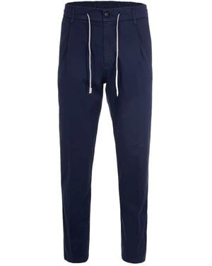 Eleventy Drawstring Pants - Blue
