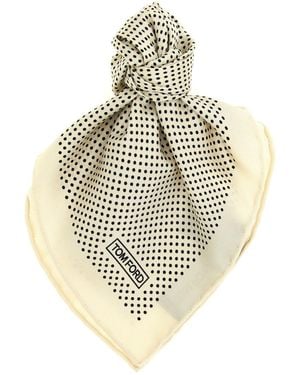 Tom Ford Silk Pocket Clutch Bag - Metallic