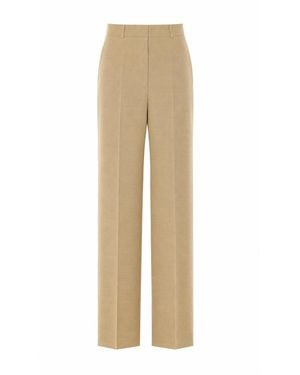 Max Mara Mstcambusa Pants - Natural