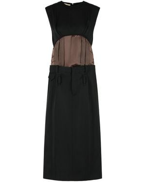 Marni Virgin Wool Dress - Black