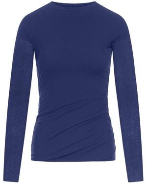 Jil Sander Double Layer Long Sleeved Shirt - Blue