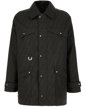 Fendi Clothing Jackets - Black