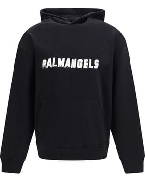 Palm Angels Palm Hills Hooded Sweatshirt - Black