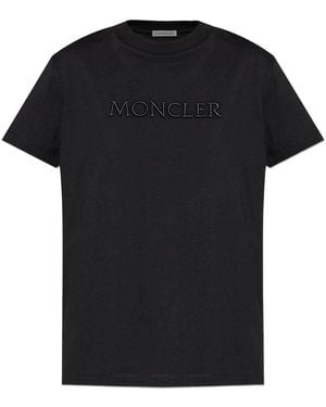 Moncler Ss T-Shirt - Black