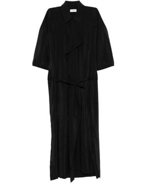 Lemaire Silk Shirtdress - Black