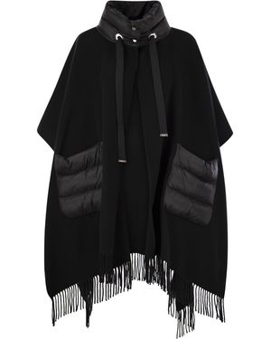 Herno Poncho Resort - Black