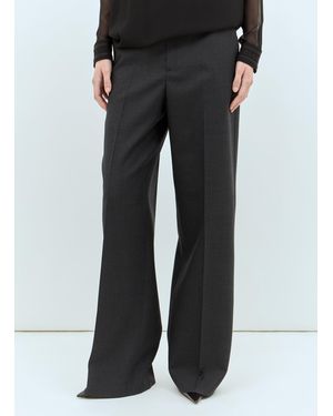 Gucci Wool Tailored Pants - Black