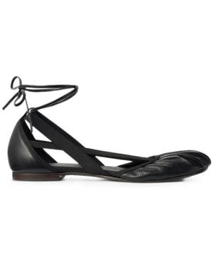 Lemaire Ballet Flats - Black