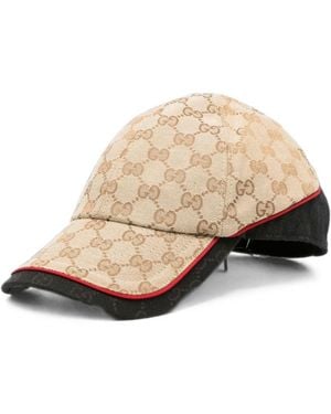 Gucci Gg Cotton Baseball Cap - Natural