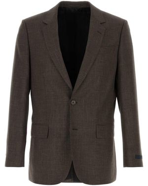 BOSS Dark Wool Blend Blazer - Black