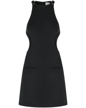 Courreges Wool Blend Dress - Black