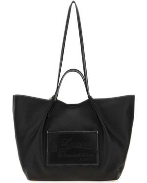 Lanvin Leather Shopping Bag - Black