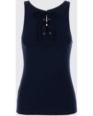 Prada Cotton Tank Top - Blue