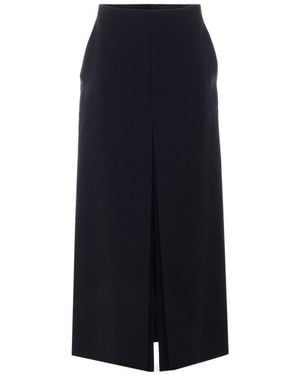 AURALEE Tense Skirt - Blue