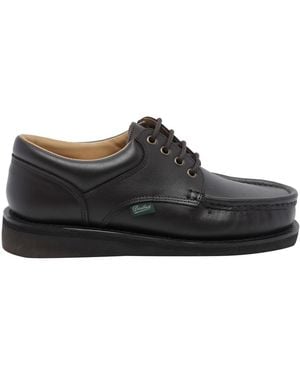Paraboot Thiers Lace Up Shoes - Black