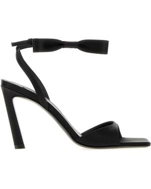 Givenchy Naked Bow Sandals 95Mm - Black
