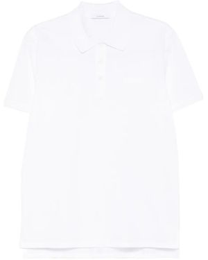Givenchy Paris Gros Grain Cotton Polo - White