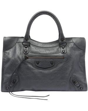 Balenciaga Medium Le City Handbag - Black