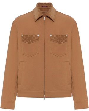 Gucci Spw Jacket - Brown