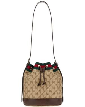 Gucci Gg Canvas Venice Bucket Bag - Multicolor