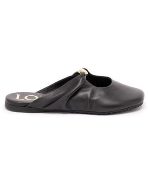 Loewe 'Pebble' Soft Mule - White