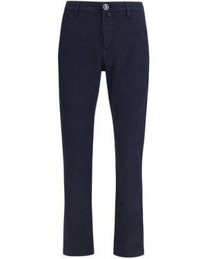Jacob Cohen Bobby Slim Fit Chino Pants - Blue